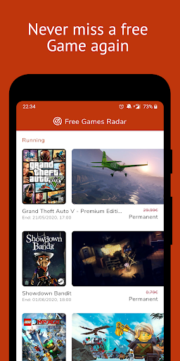 PC Games Radar for Epic Games, screenshot