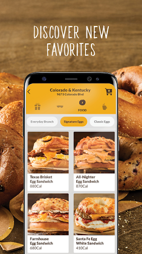 Einstein Bros Bagels screenshot
