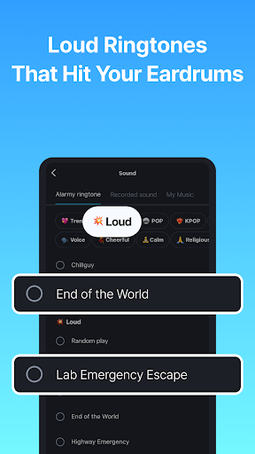 Alarmy - Alarm Clock & Sleep screenshot