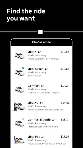 Uber Lite screenshot