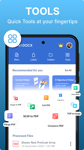 Office App-Edit Word, PDF file screenshot