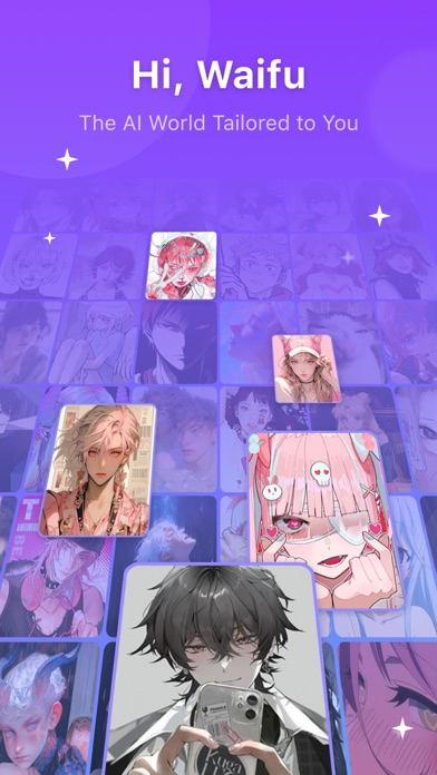 HiWaifu: AI Friend & Waifu Hub screenshot