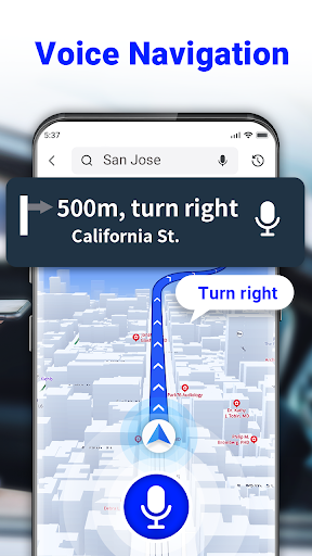 GPS Voice Navigation: Live Map screenshot