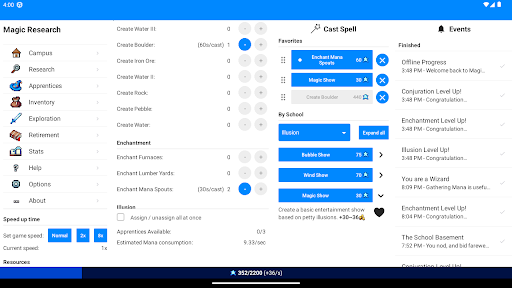 Magic Research screenshot