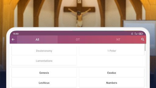 NIV Bible version, Offline app screenshot