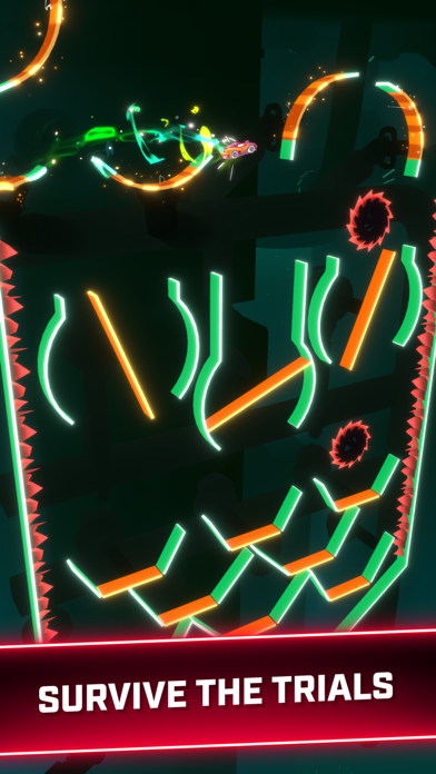 Rider Worlds - Neon Bike Races screenshot