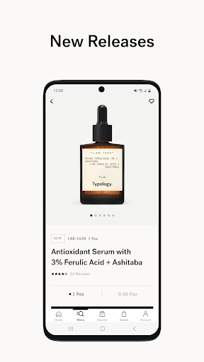 Typology Paris - Skincare screenshot