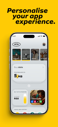 MTN App ZA screenshot