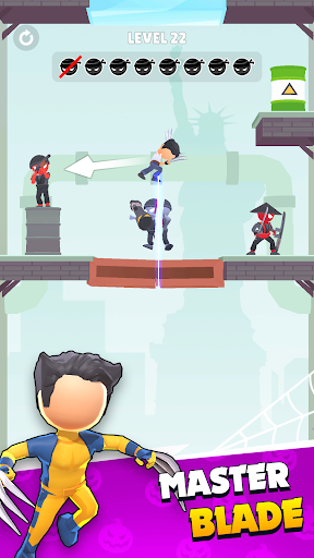 Slicing Hero Sword Master Game screenshot