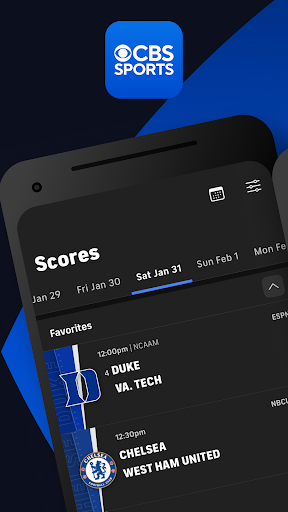 CBS Sports App: Scores & News screenshot