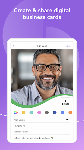 HiHello: Digital Business Card screenshot
