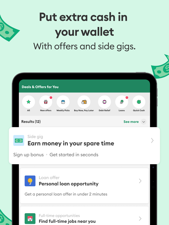 Brigit: Cash Advance & Credit screenshot