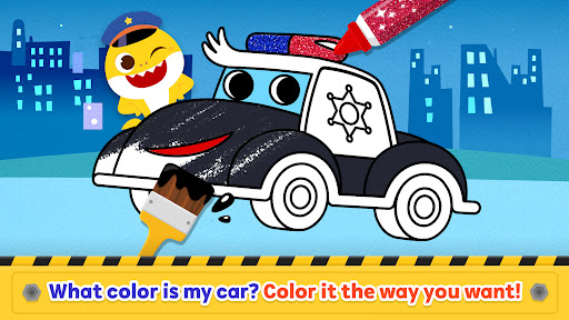 Baby Shark Car Town: Kid Games screenshot