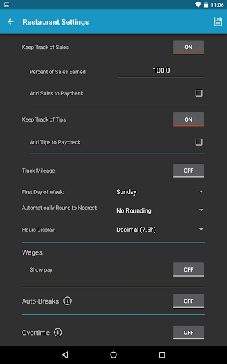 Work Log Pro screenshot
