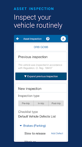 Geotab Drive screenshot