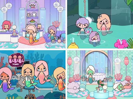 Mermaid Games: Princess Salon screenshot