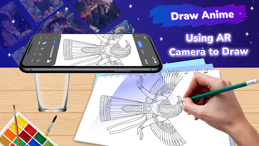 Draw Anime: Paint & Sketch App screenshot