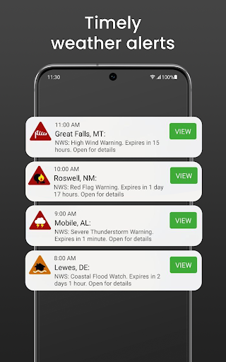 Clime: NOAA Weather Radar Live screenshot