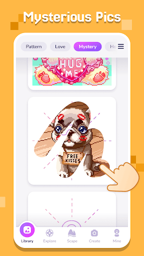 Pixel Coloring-Color by number screenshot